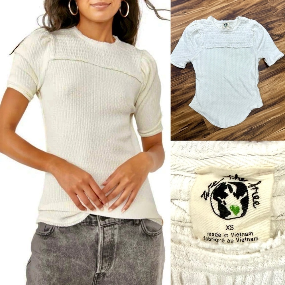 Free People Knit Tshirt